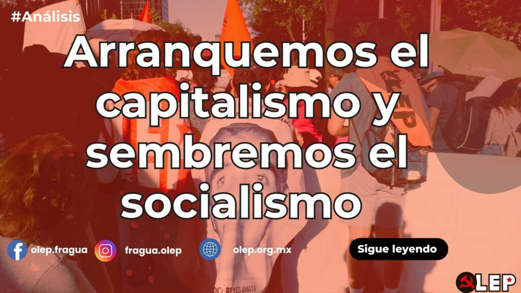 Luchar contra el capitalismo y por el socialismo