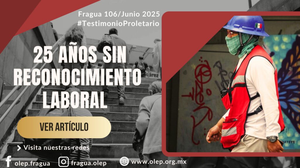 25 años sin reconocimiento laboral