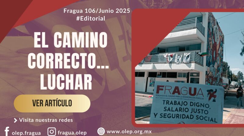El camino correcto… luchar