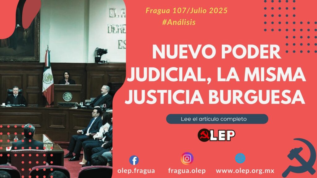 Poder Judicial, la misma justicia burguesa