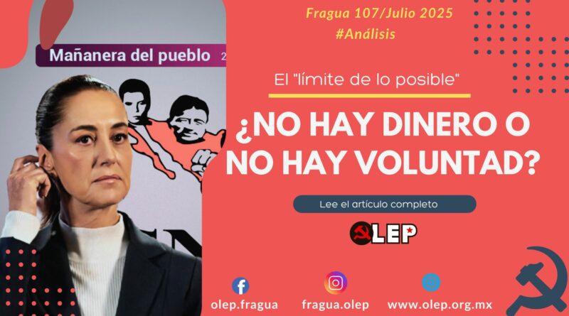 ¿No hay dinero o no hay voluntad? El "límite de lo posible"
