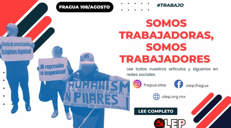 Somos trabajadoras, somos trabajadores