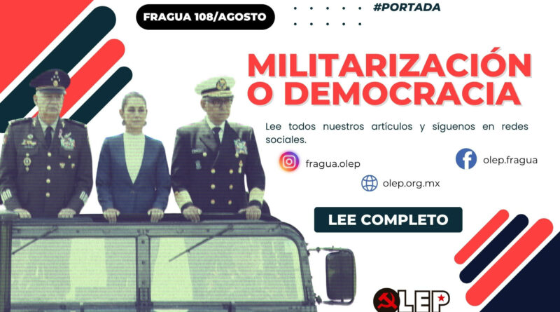 MILITARIZACIÓN O DEMOCRACIA