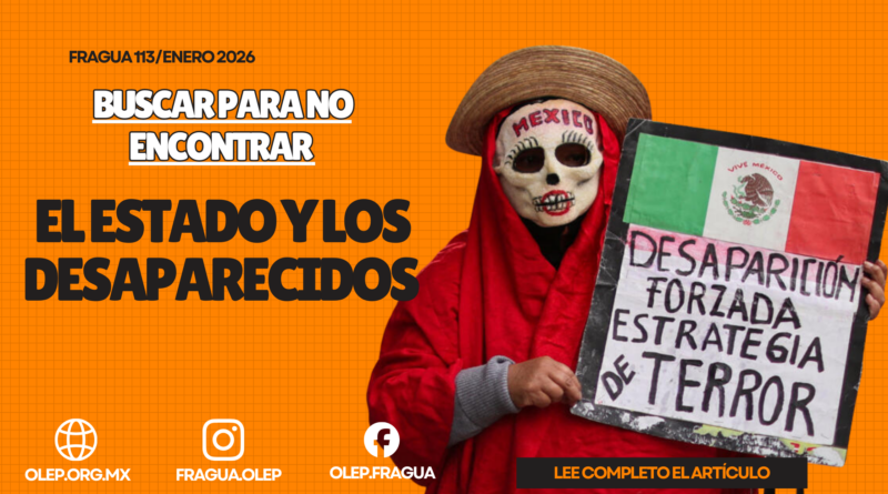 El Estado y los desaparecidos. Buscar para no encontrar