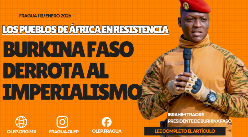Burkina Faso derrota al imperialismo. Los pueblos de África en resistencia