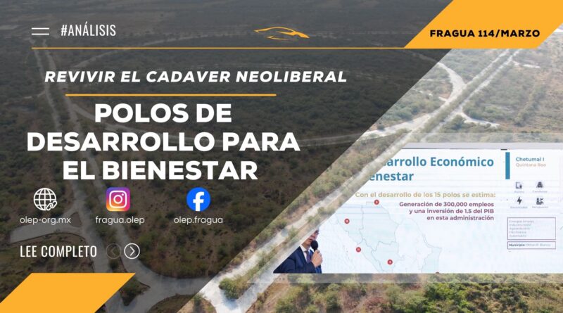 Polos de desarrollo para el bienestar. Revivir el cadáver neoliberal