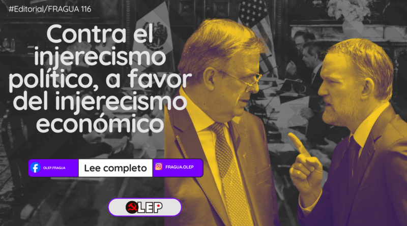 Imperialismo. Contra el injerecismo político, a favor del injerecismo económico