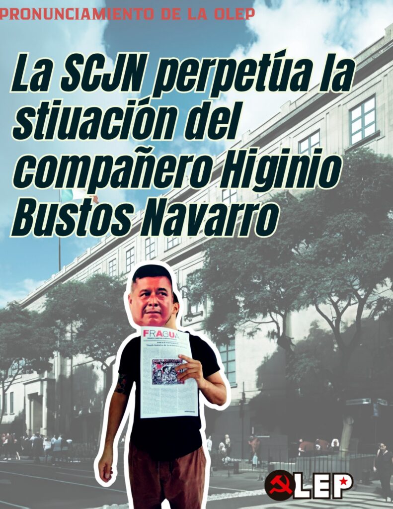 Pronunciamiento por el fallo de la SCJN en el caso de Higinio Bustos Navarro