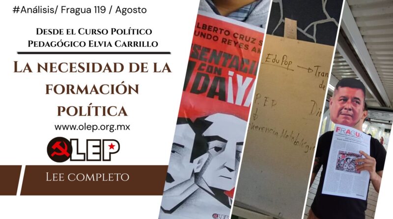 Elvia Carrillo. Curso Político Pedagógico